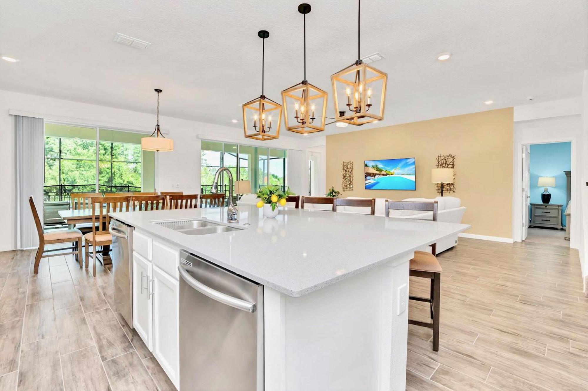 Stunning 9Br Home - Family Resort With Private Pool, Hot Tub, Games Room And Bbq! Kissimmee Exterior foto